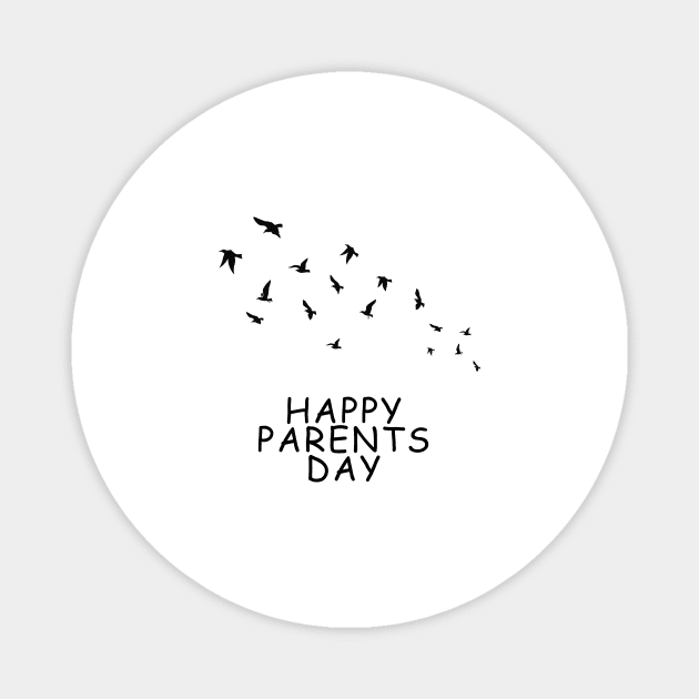 parents day Funny Gift Magnet by Zekkanovix ART